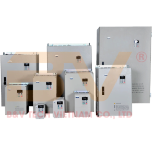 biến tần v&t e5 h, 90kw, 380…480 vac, e5 h 4t90g/110l