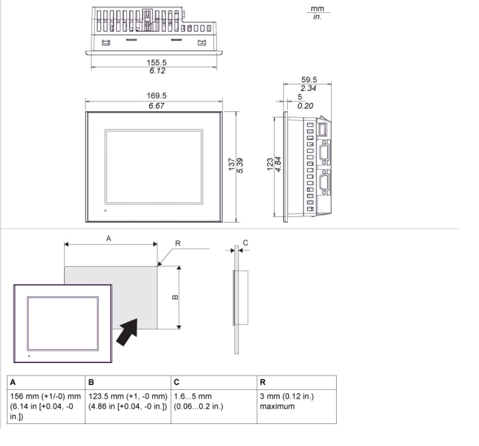 PFXGP4301TADW, HMI PROFACE 5.7 INCH, MÀN HÌNH MÀU 3 pfxgp4301tadw, hmi proface 5.7 inch, mÀn hÌnh mÀu