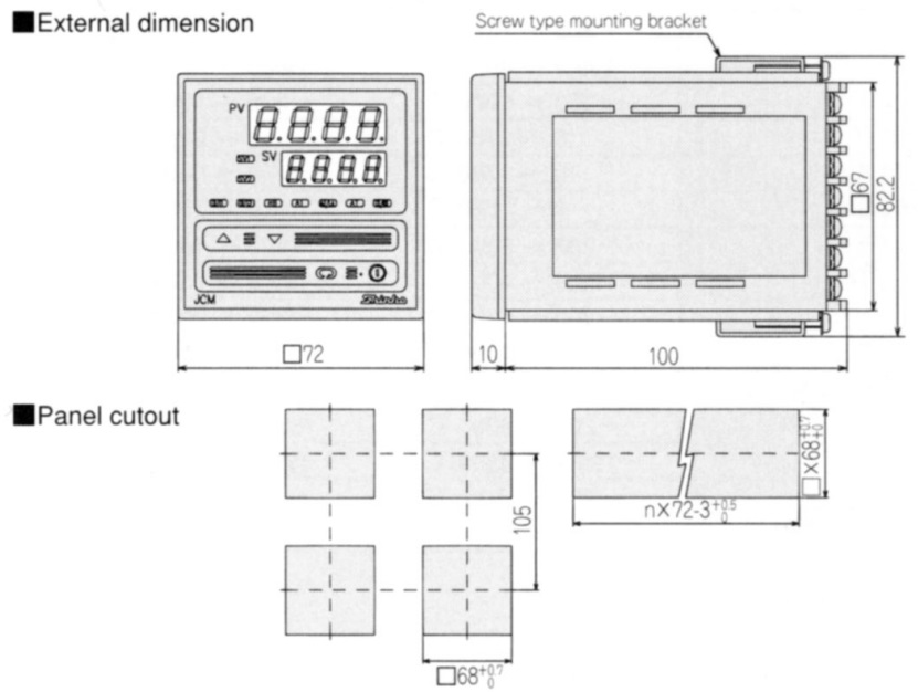 JCM-33A-R/M, BK, DR 3