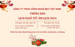Thông báo nghỉ Tết 2024 1