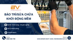Bảo trì sửa chữa thay thế khởi động mềm Danfoss 23