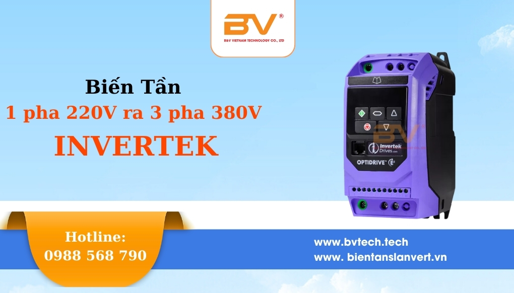 Biến Tần 1 Pha 220V Ra 3 Pha 380V 21