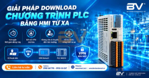 Giải pháp download chương trình PLC bằng HMI từ xa 12